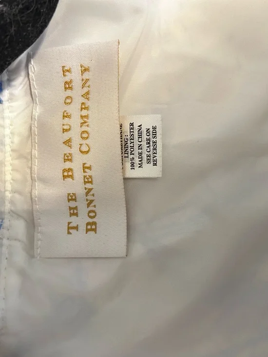 EUC BEAUFORT BONNET SIZE 6 Blue & White Sailboat Rain Jacket - Picture 5 of 9